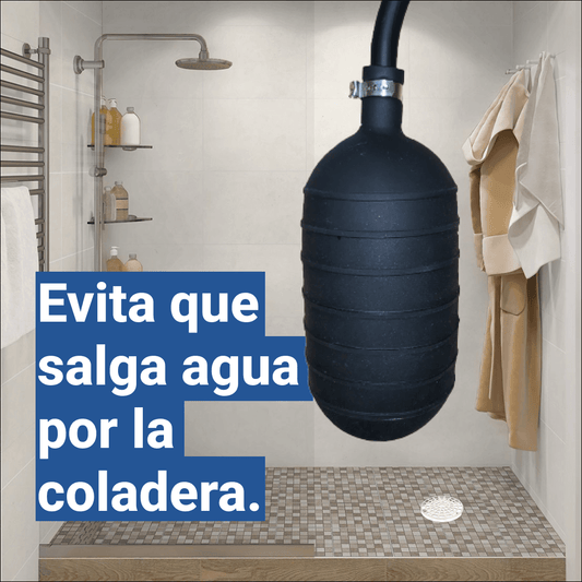 Tapón Inflable Anti-Inundaciones - Bomba de goma inflable para tapar coladeras